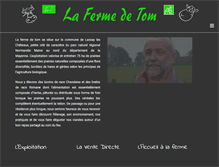 Tablet Screenshot of lafermedetom.com